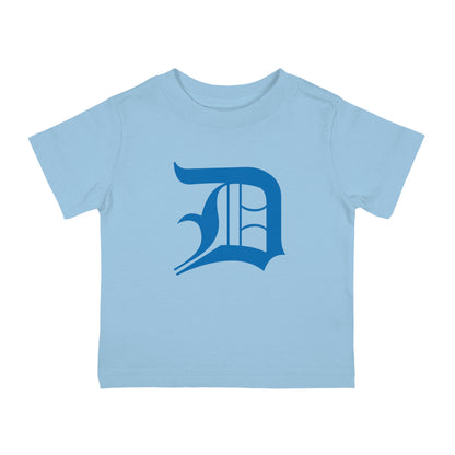 Detroit 'Old English D' Infant T-Shirt (Azure) | Short Sleeve