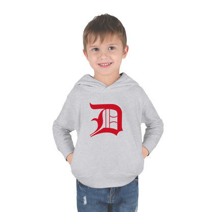 Detroit 'Old English D' Hoodie (Aliform Red) | Unisex Toddler