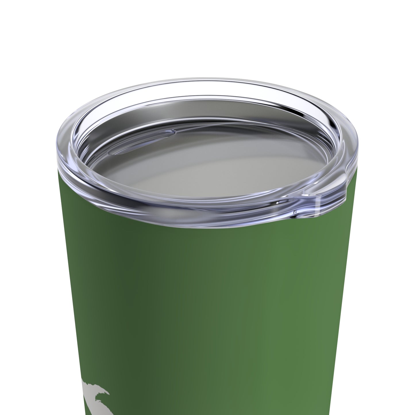 Michigan Upper Peninsula Tumbler (w/ UP Outline) | Pine Green - 20oz