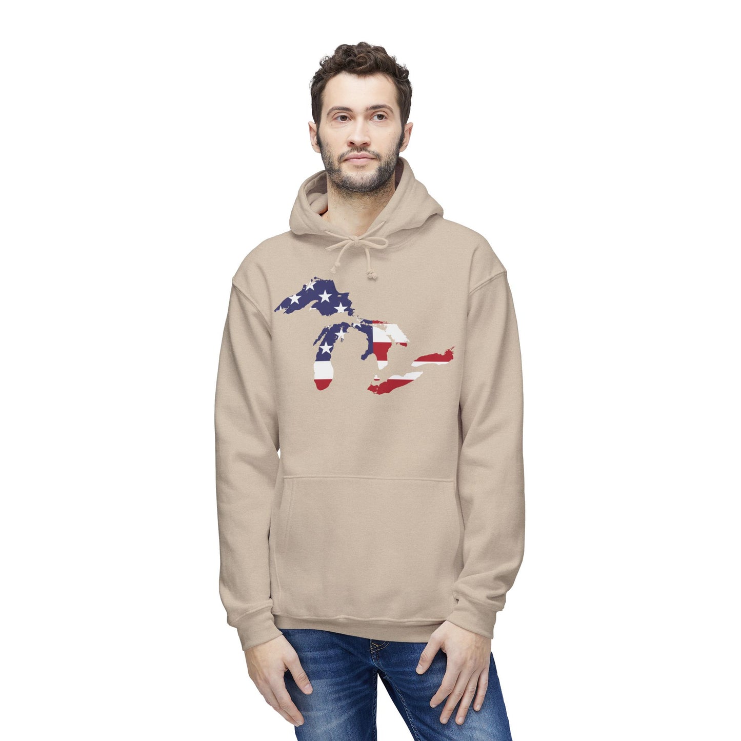 Great Lakes Ultrapremium Hoodie | Made in USA - Patriotic Edition