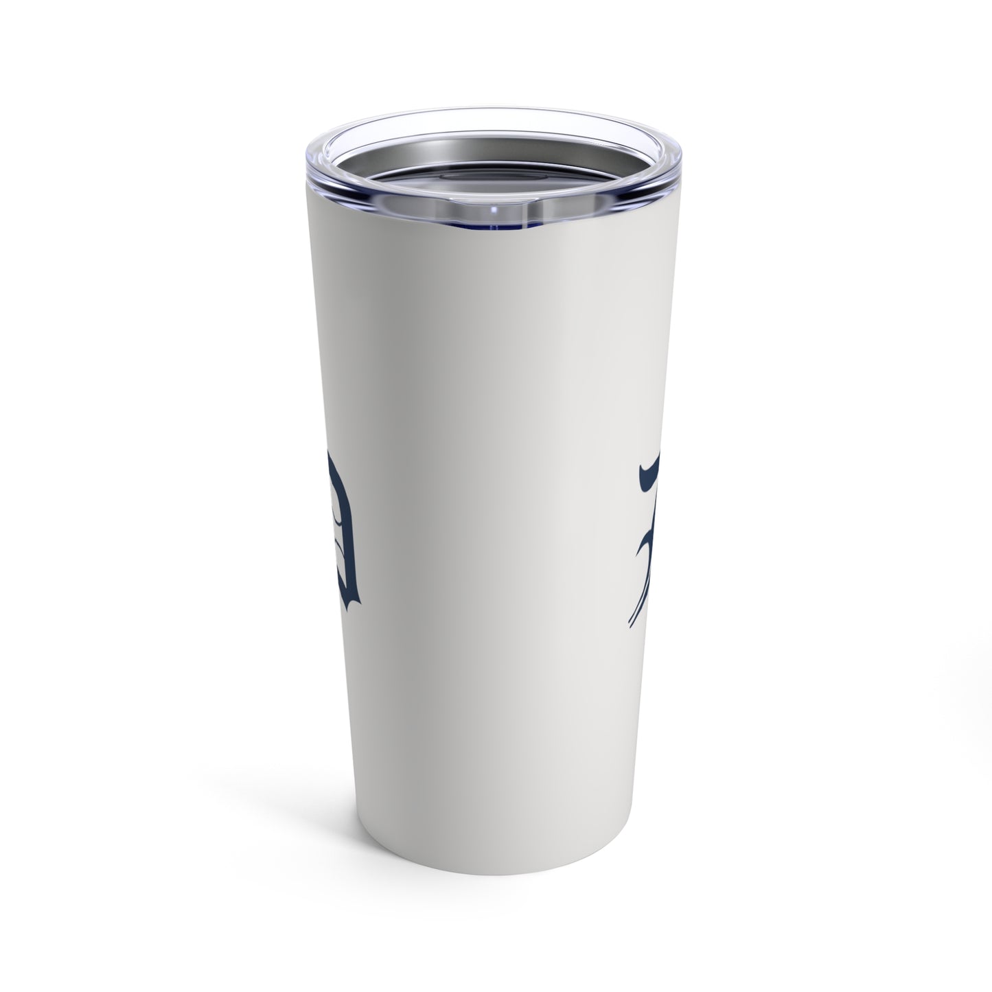 Detroit 'Old English D' Tumbler | Birch Bark White - 20oz