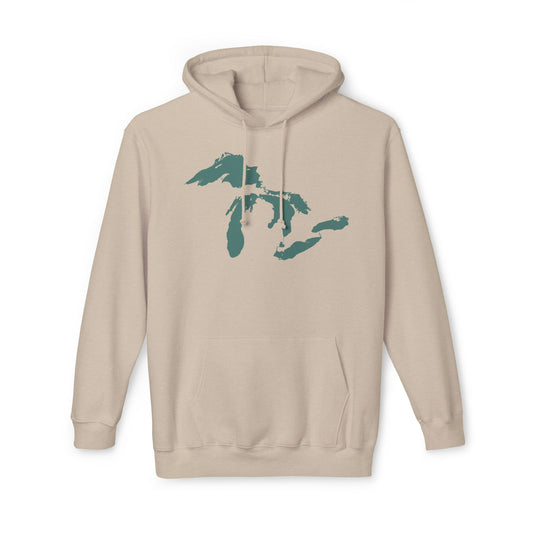 Great Lakes Ultrapremium Hoodie | Made in USA - Copper Green