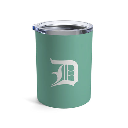 Detroit 'Old English D' Tumbler | Metallic Mint Green - 10oz