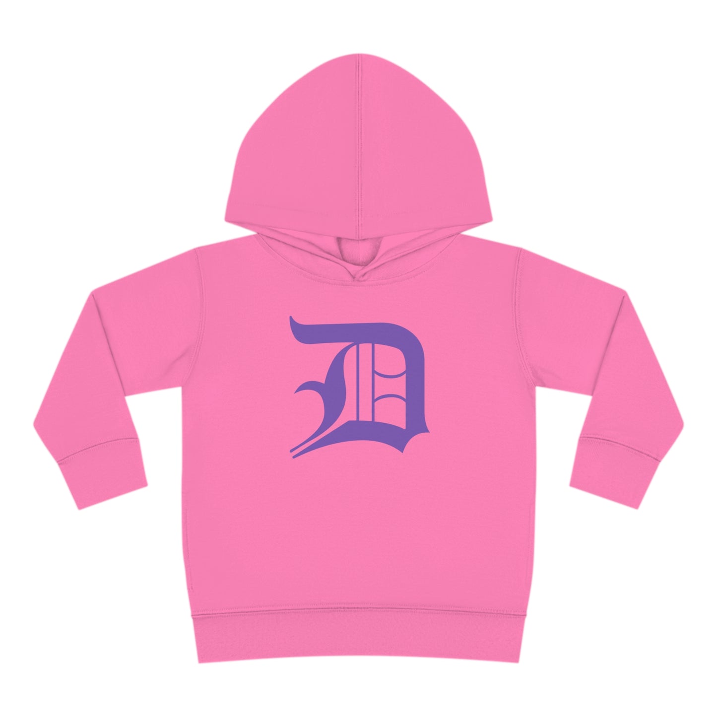 Detroit 'Old English D' Hoodie (Lake Iris) | Unisex Toddler