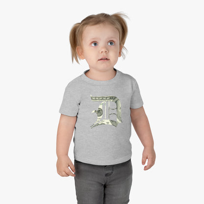 Detroit 'Old English D' Infant T-Shirt (Benjamins Edition) | Short Sleeve