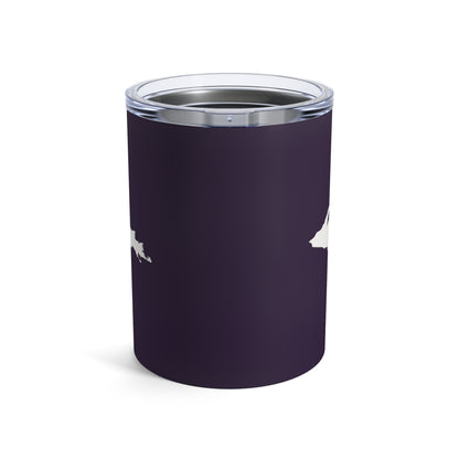 Michigan Upper Peninsula Tumbler (w/ UP Outline) | Blackcurrant - 10oz