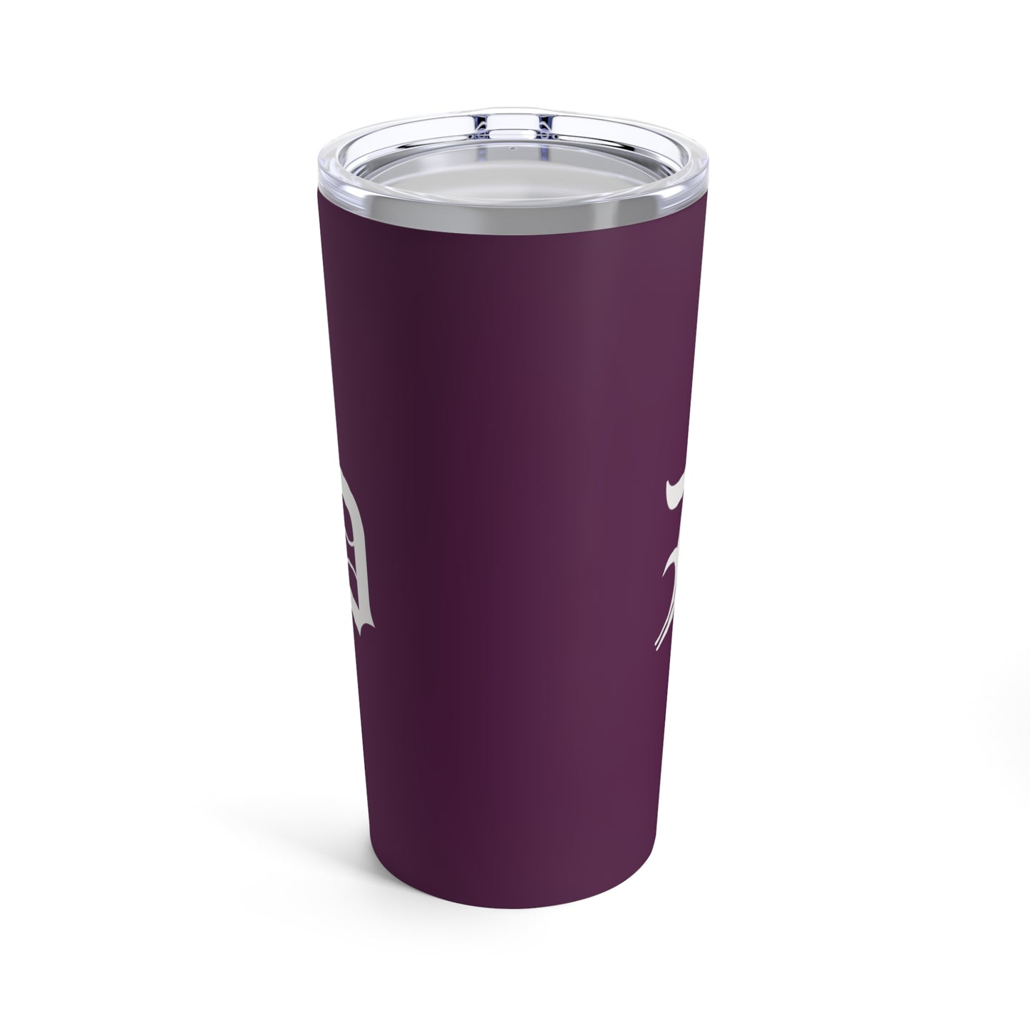 Detroit 'Old English D' Tumbler | Tyrian Purple - 20oz