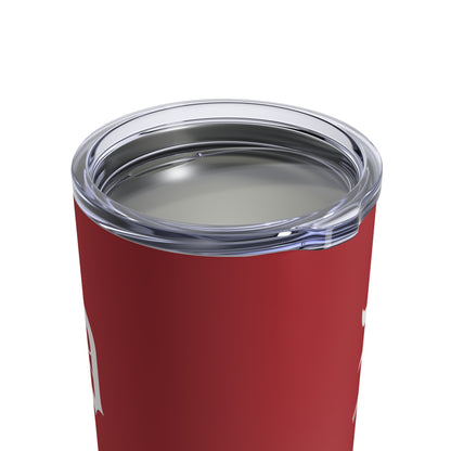 Detroit 'Old English D' Tumbler | Thimbleberry Red - 10oz