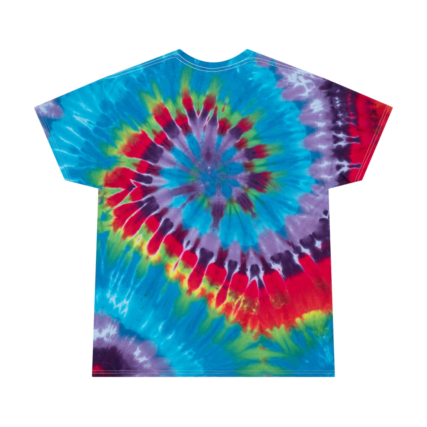 Michigan Upper Peninsula Tie-Dye T-Shirt (w/ UP Pride Flag) | Unisex Spiral