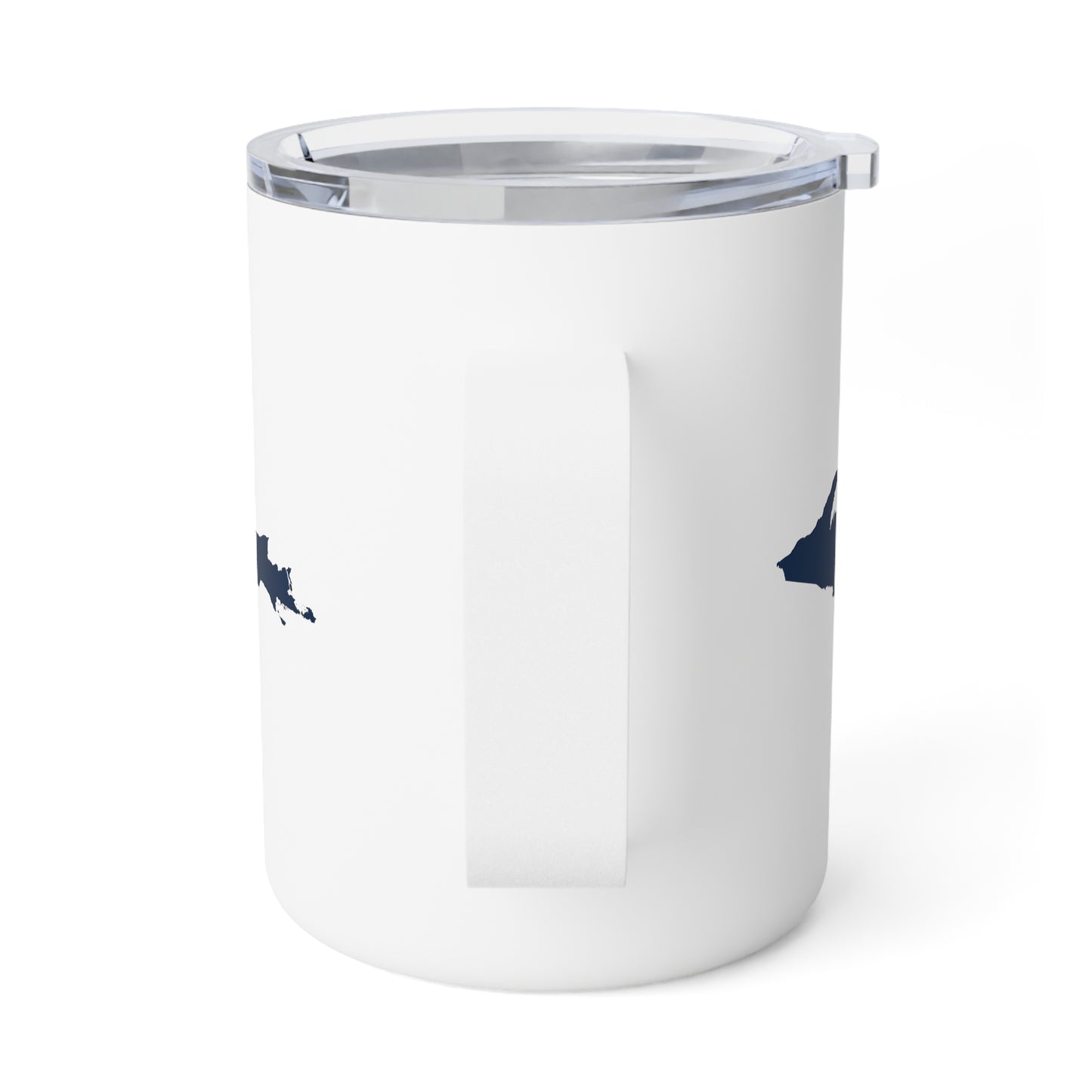 Michigan Upper Peninsula Insulated Mug (Navy Outline) | 10oz