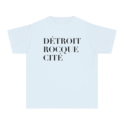 'Détroit Rocque Cité' T-Shirt | Youth Garment-Dyed