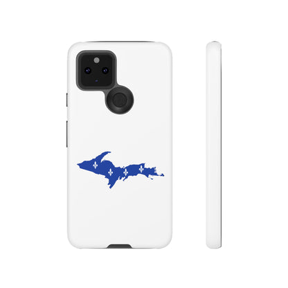 Michigan Upper Peninsula Tough Phone Case (w/ UP Quebec Flag Outline) | Samsung & Pixel Android