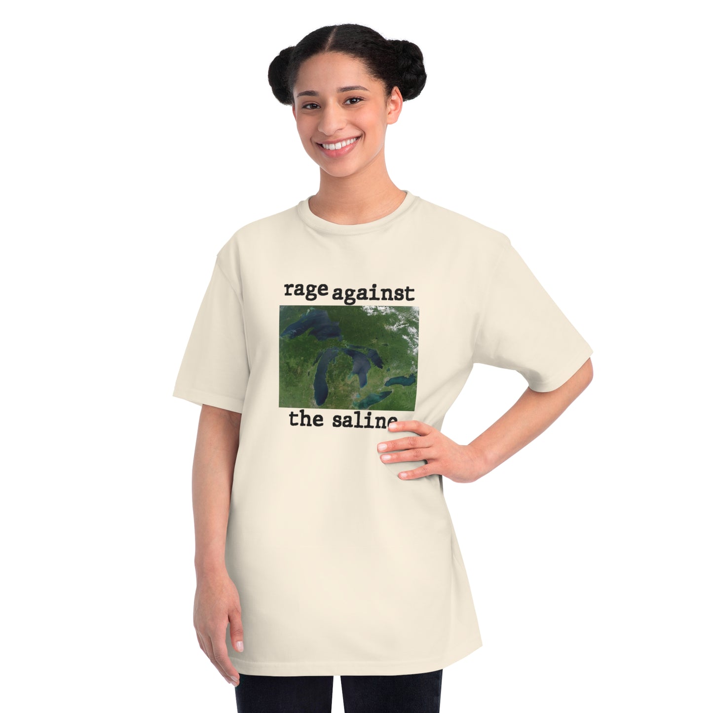 Great Lakes 'Rage Against the Saline' T-Shirt | Unisex Organic