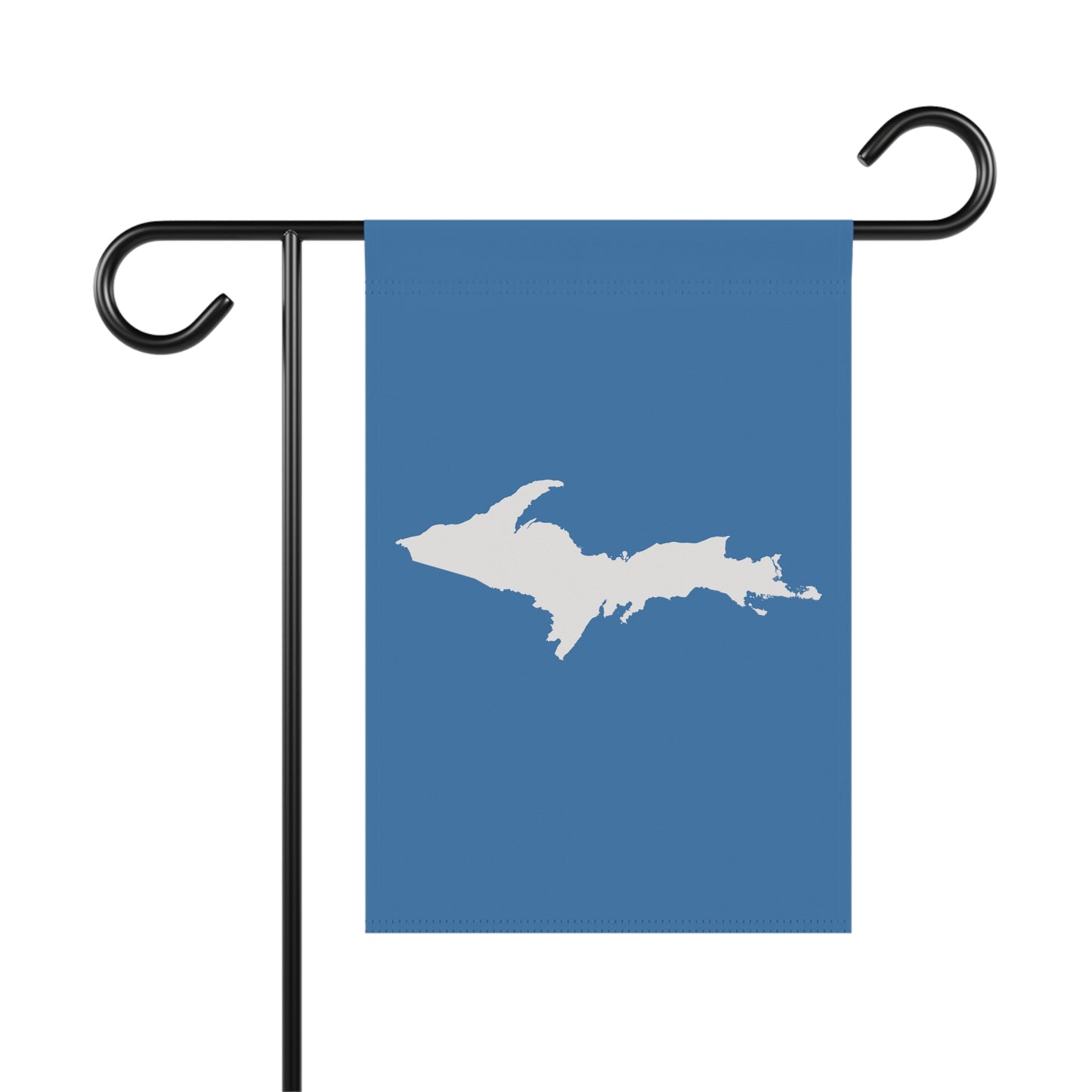 Michigan Upper Peninsula Home & Garden Flag (w/ UP Outline) | Lake Superior Blue