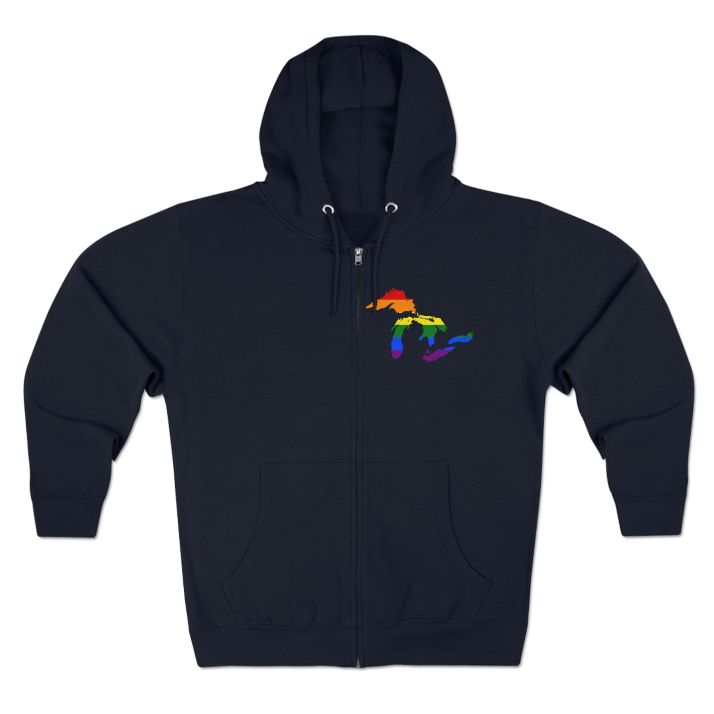 Great Lakes Hoodie (Rainbow Pride Edition) | Unisex Full Zip