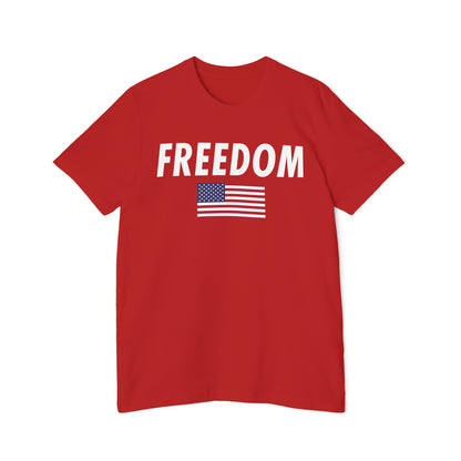 'Freedom' T-Shirt (Oblique Sans Flag Edition) | Made in USA