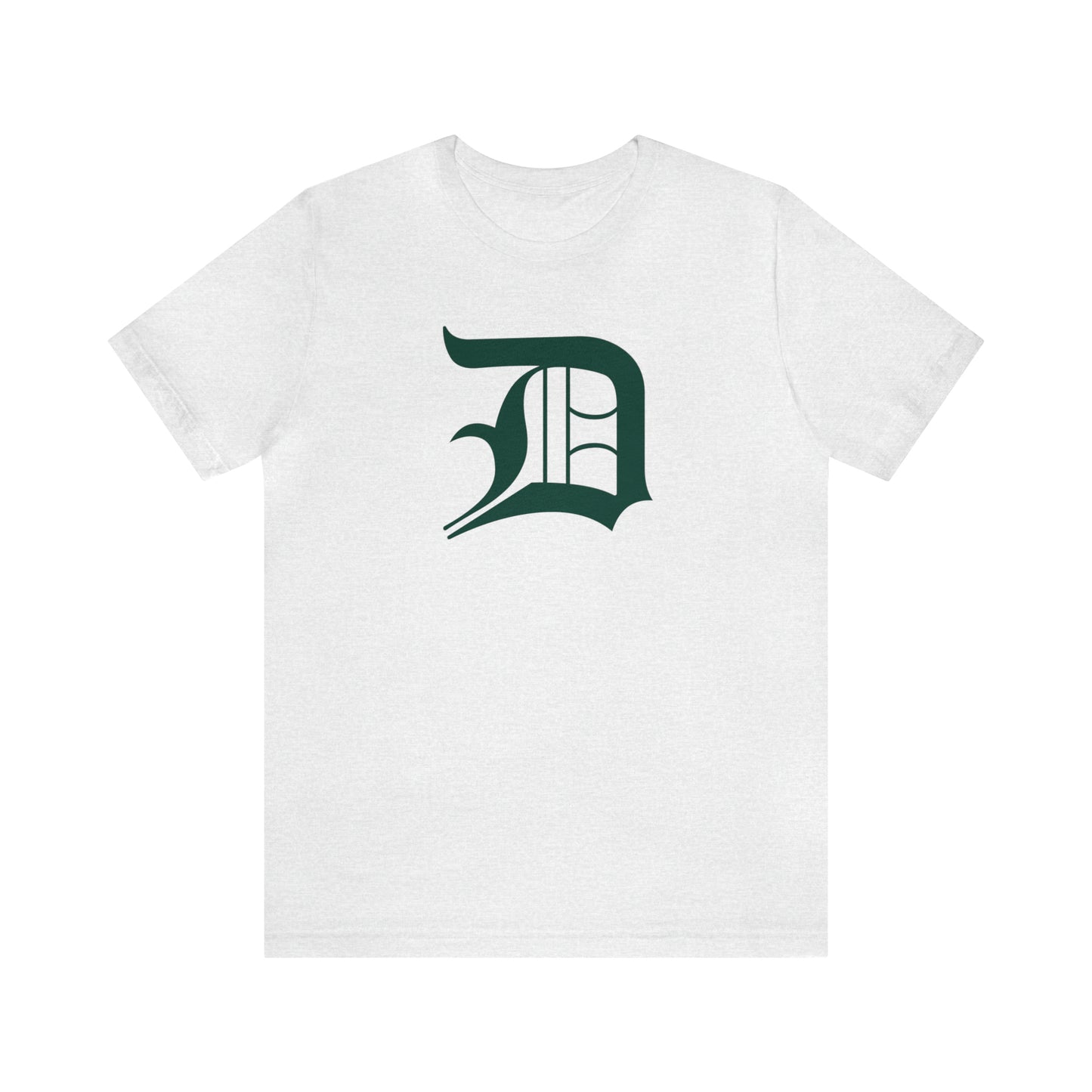 Detroit 'Old English D' T-Shirt (Laconic Green) | Unisex Standard