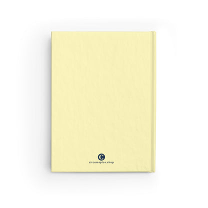 Michigan Upper Peninsula Blank Sketchbook (w/ UP USA Flag) | Canary Yellow