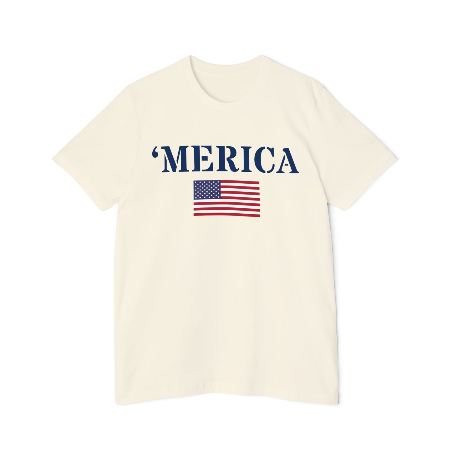 'Merica' T-Shirt (Army Stencil Flag Edition) | Made in USA