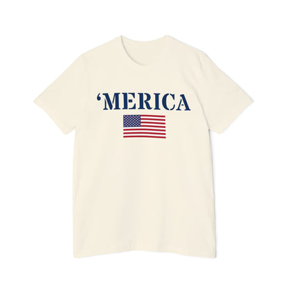 'Merica' T-Shirt (Army Stencil Flag Edition) | Made in USA