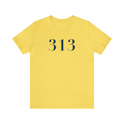 Detroit '313' T-Shirt (Didot Font) | Unisex Standard Fit