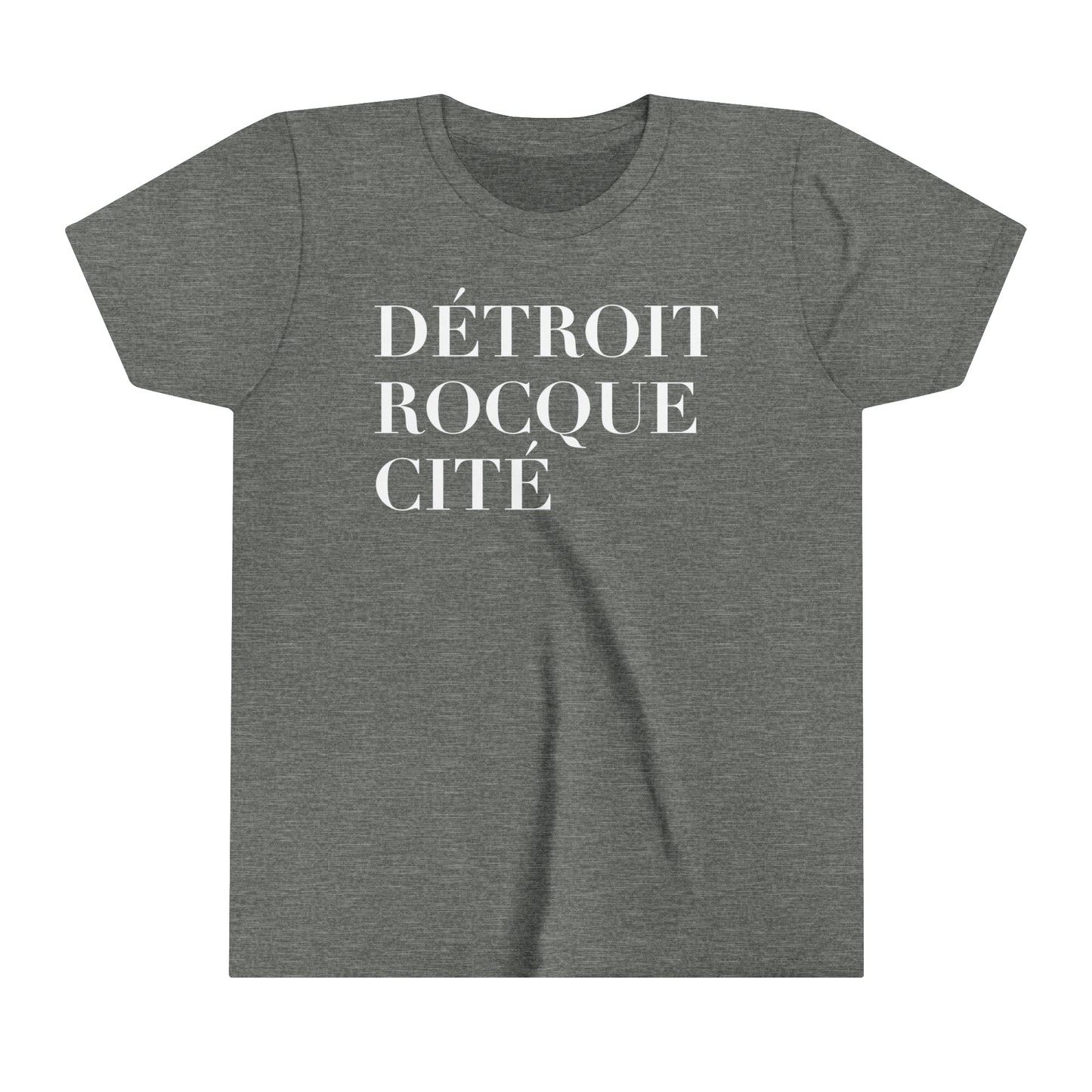 'Détroit Rocque Cité' T-Shirt | Youth Short Sleeve