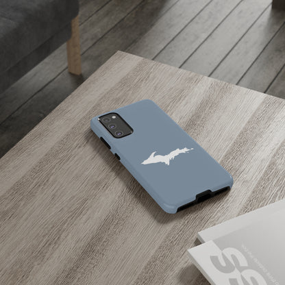 Michigan Upper Peninsula Tough Phone Case (B-24 Liberator Grey w/ UP Outline) | Samsung & Pixel Android