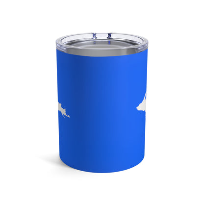 Michigan Upper Peninsula Tumbler (w/ UP Outline) | Motor Town Blue - 10oz