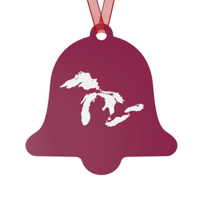 Great Lakes Christmas Ornament | Metal - Ruby Red