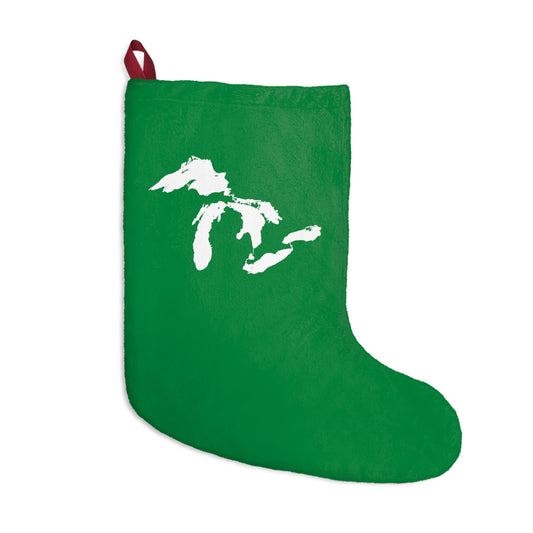 Great Lakes Christmas Stocking | Yuletide Green