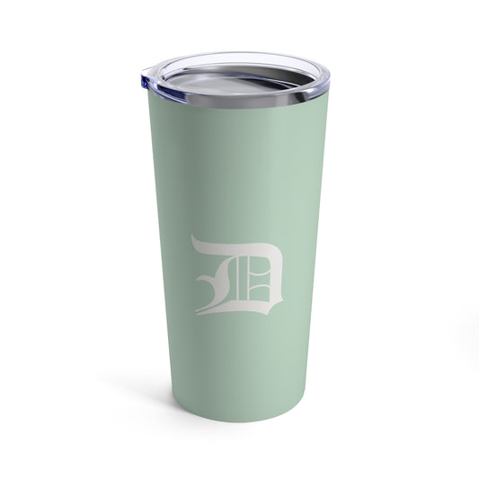 Detroit 'Old English D' Tumbler | Sea Green - 20oz