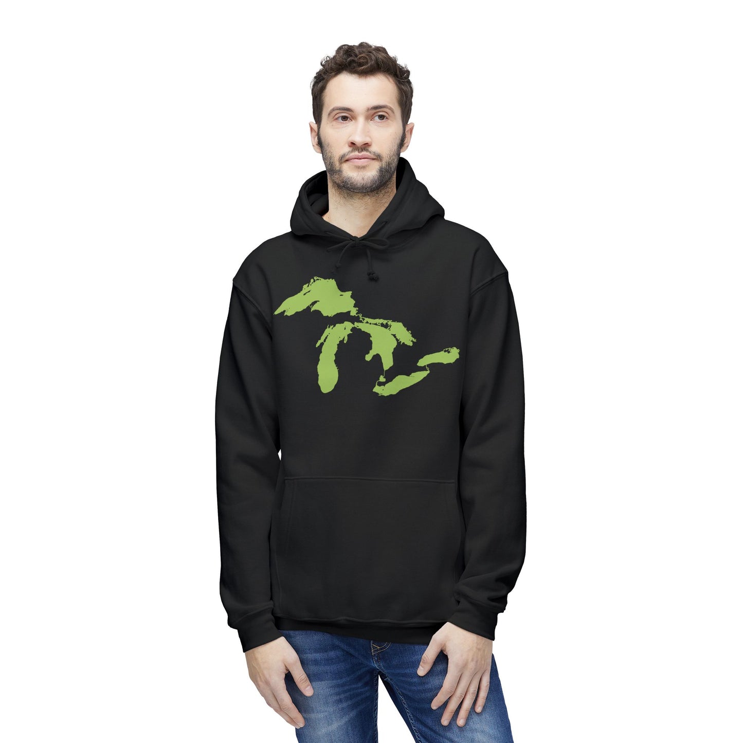 Great Lakes Ultrapremium Hoodie | Made in USA - Gooseberry Green