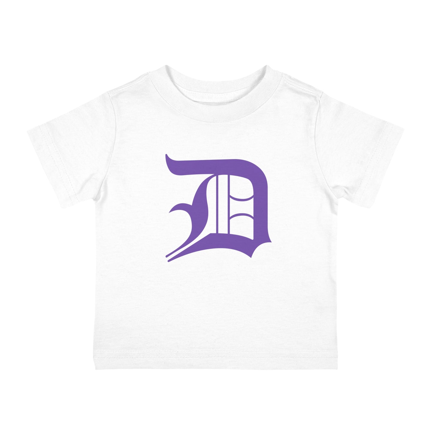 Detroit 'Old English D' Infant T-Shirt (Lake Iris) | Short Sleeve