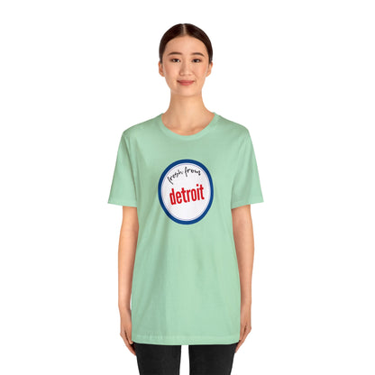 'Fresh From Detroit' T-Shirt (Retail Parody) | Unisex Standard Fit