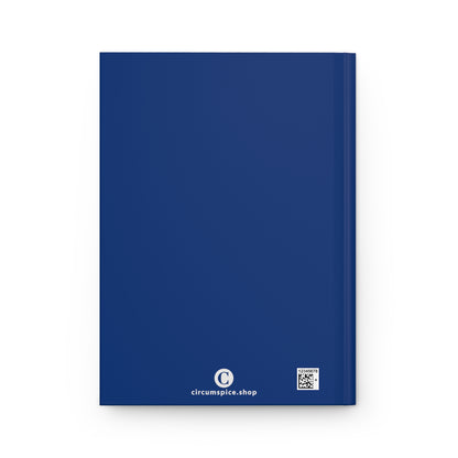 Michigan Upper Peninsula Hardcover Journal (Dearborn Blue w/ UP Outline) | Ruled - 150pgs