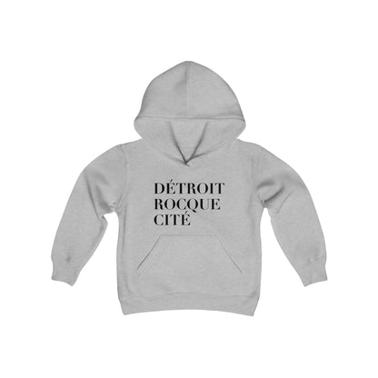 'Détroit Rocque Cité' Hoodie | Unisex Youth