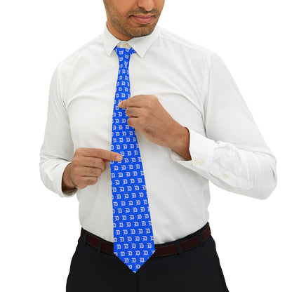 Detroit 'Old English D' Necktie | Motor Town Blue