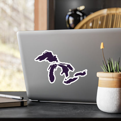 Great Lakes Kiss-Cut Windshield Decal | Blackcurrant