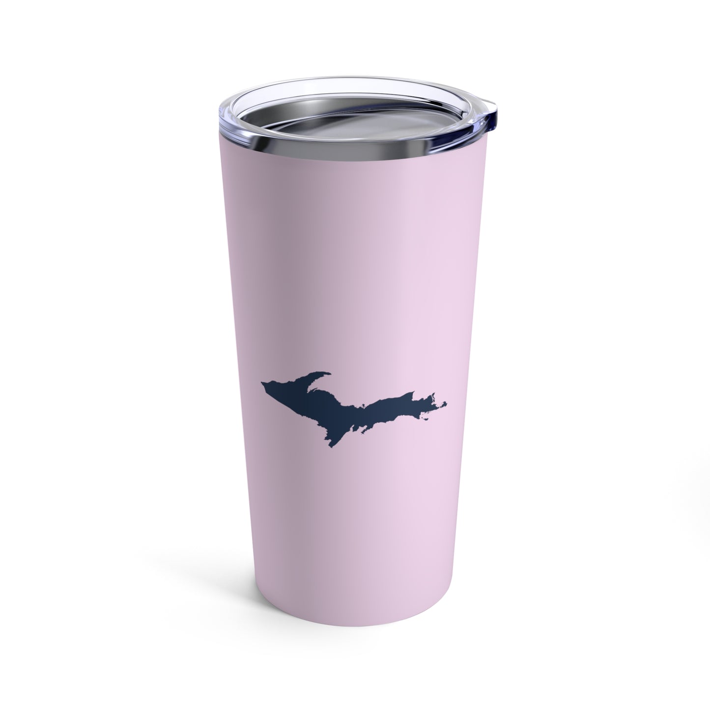 Michigan Upper Peninsula Tumbler (w/ UP Outline) | Pale Lavender - 20oz