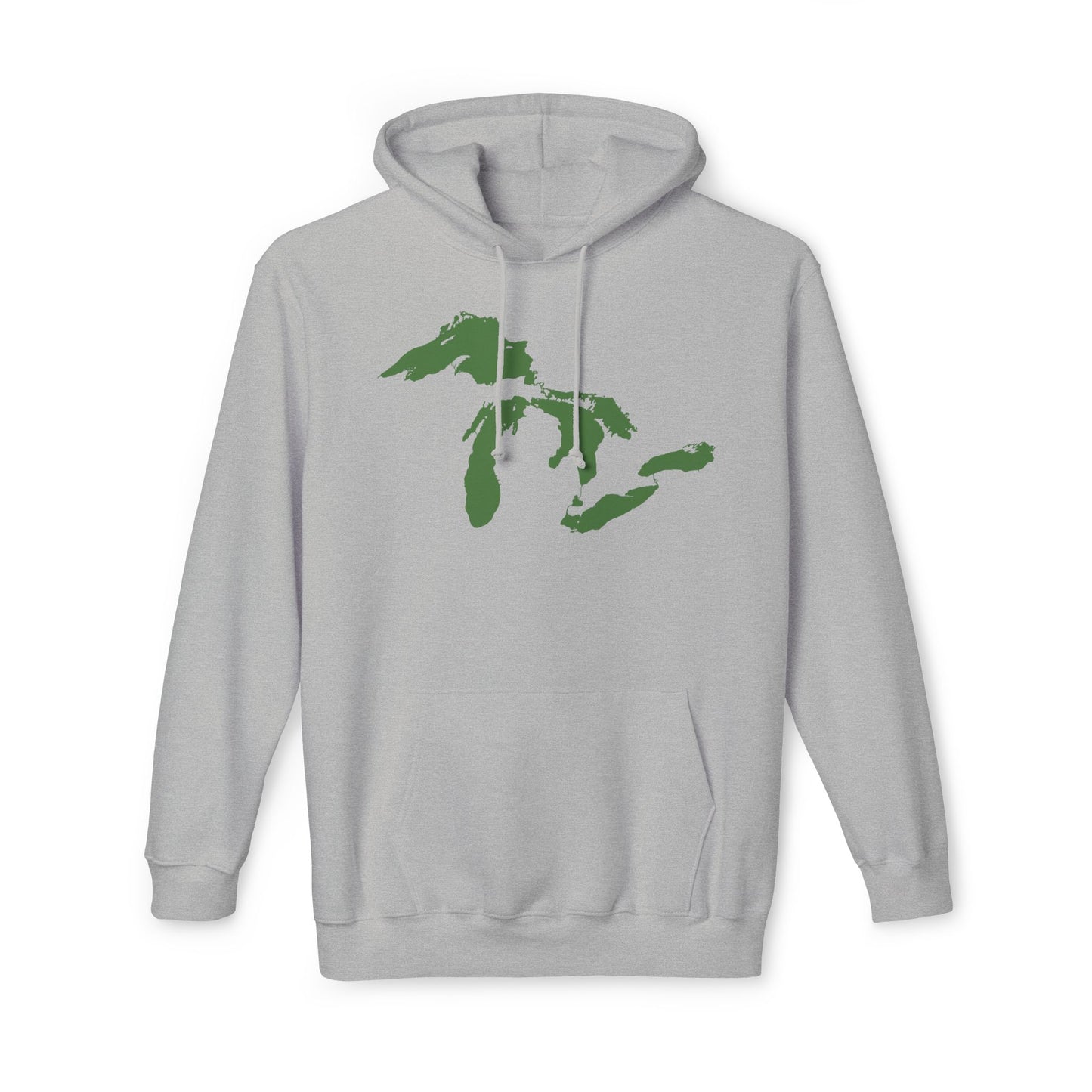 Great Lakes Ultrapremium Hoodie | Made in USA - Pine Green