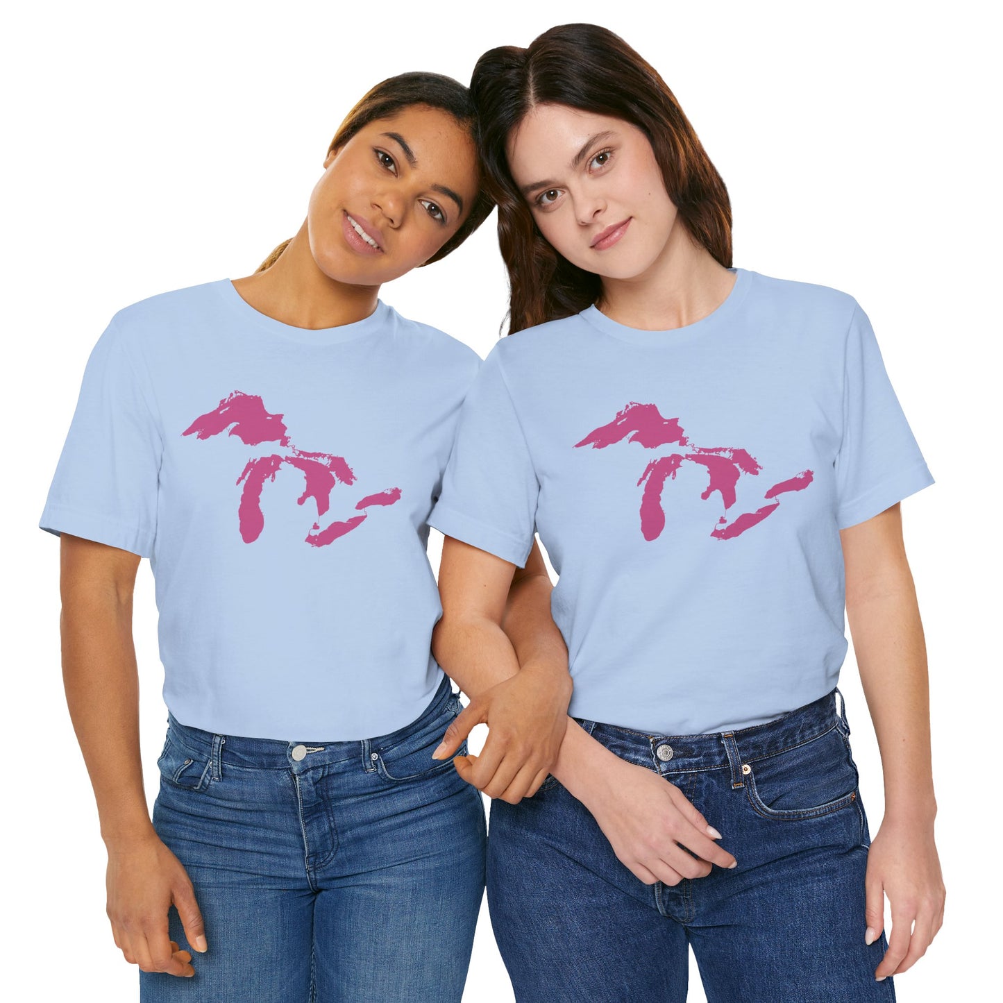 Great Lakes T-Shirt | Unisex Standard - Apple Blossom Pink