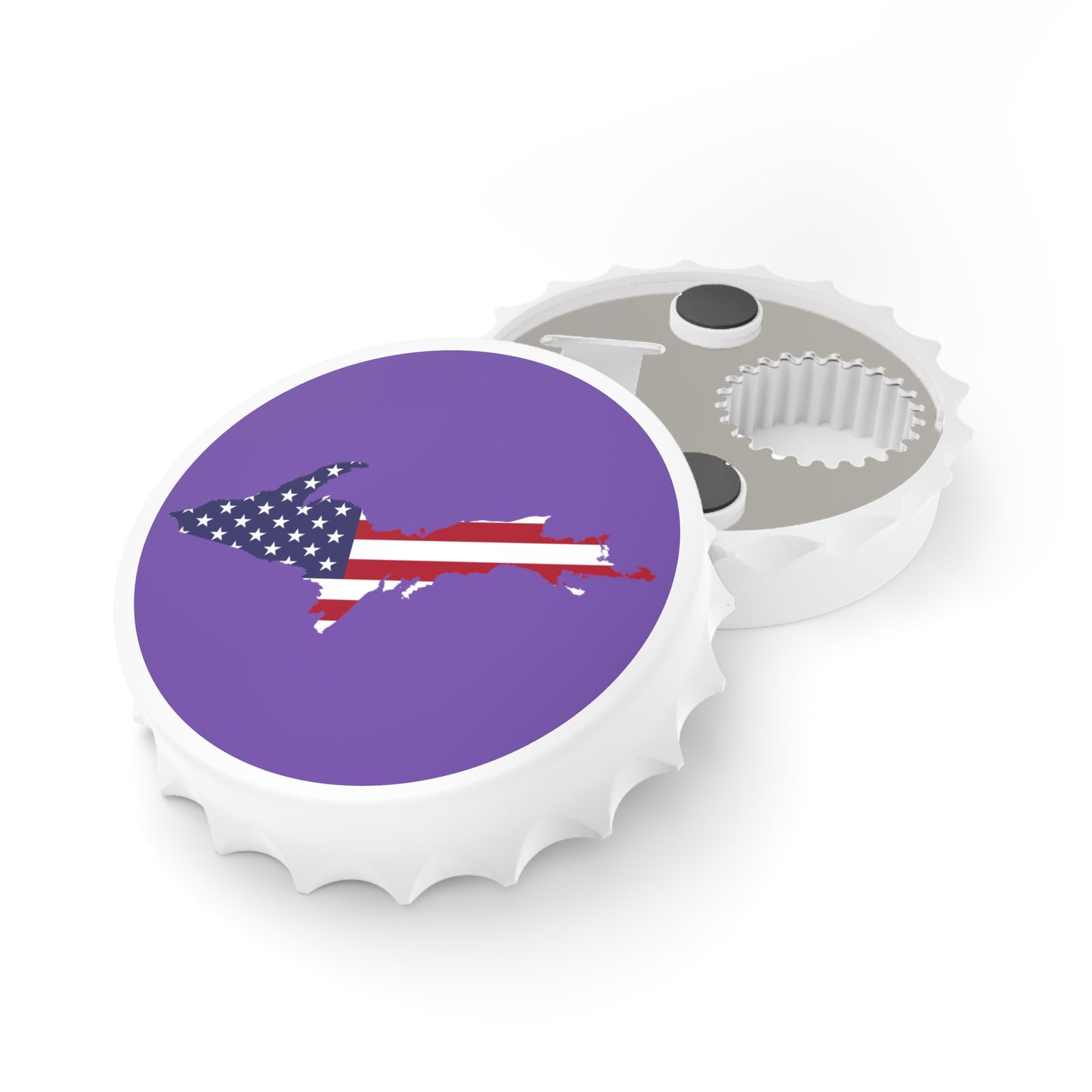 Michigan Upper Peninsula Bottle Opener (w/ UP USA Flag ) | Lake Iris