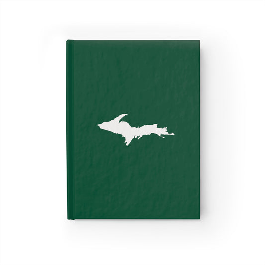 Michigan Upper Peninsula Blank Sketchbook (w/ UP Outline) | Superior Green