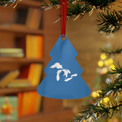 Great Lakes Christmas Ornament | Metal - Superior Blue