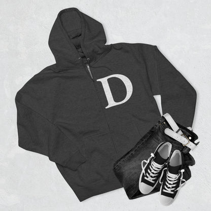 Detroit 'Old French D' Full-Zip Hoodie