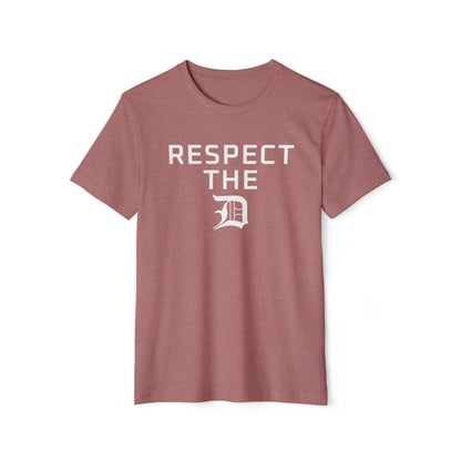 Detroit 'Respect The D' T-Shirt | Unisex Recycled Organic