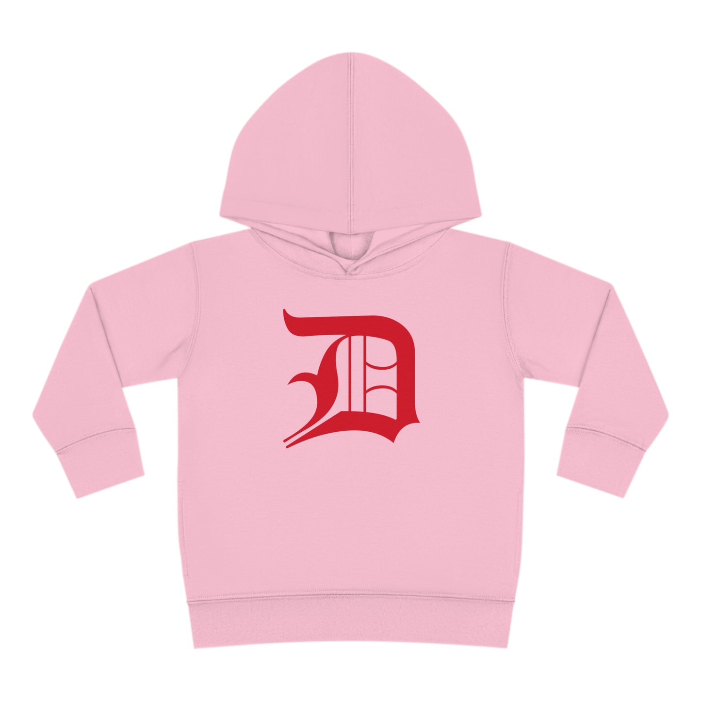 Detroit 'Old English D' Hoodie (Aliform Red) | Unisex Toddler