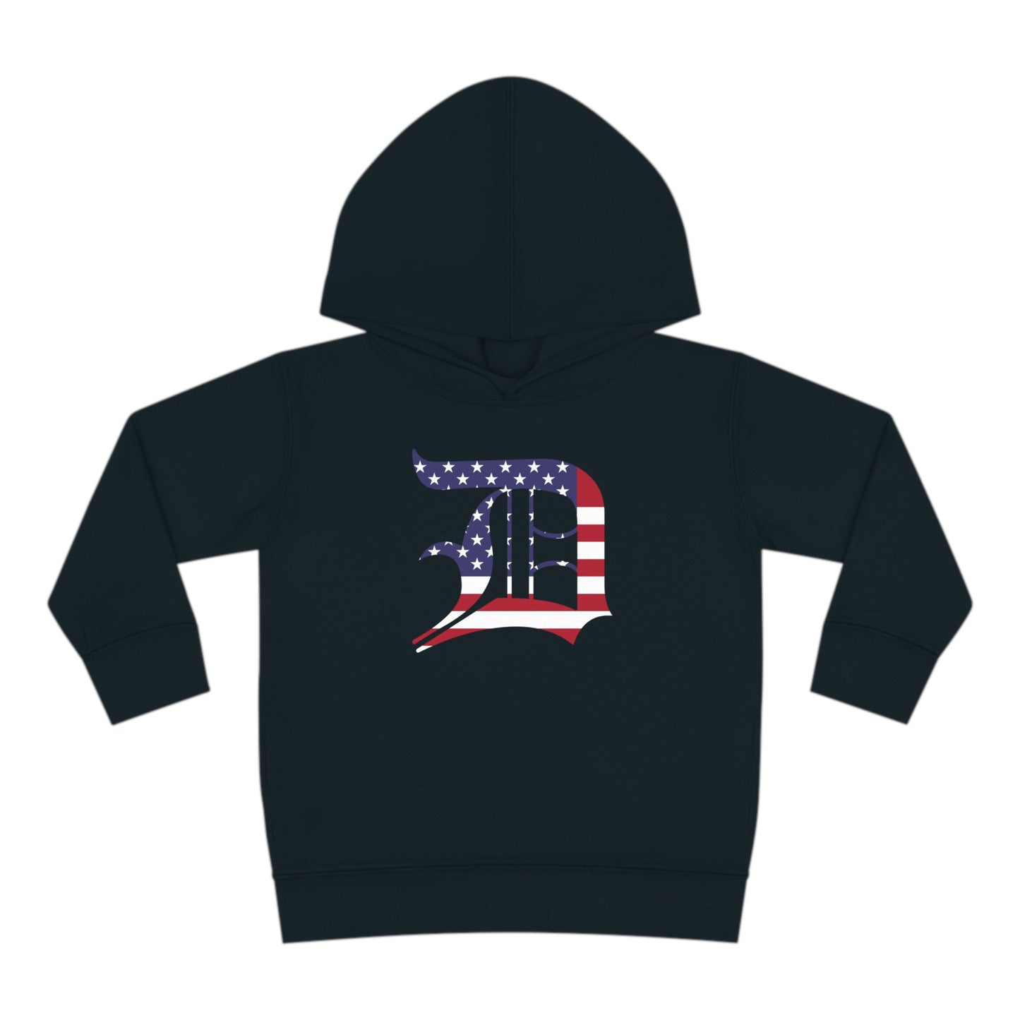 Detroit 'Old English D' Hoodie (Patriotic Edition) | Unisex Toddler