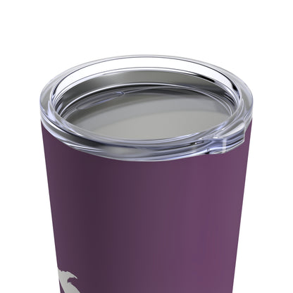 Michigan Upper Peninsula Tumbler (w/ UP Outline) | Plum - 20oz