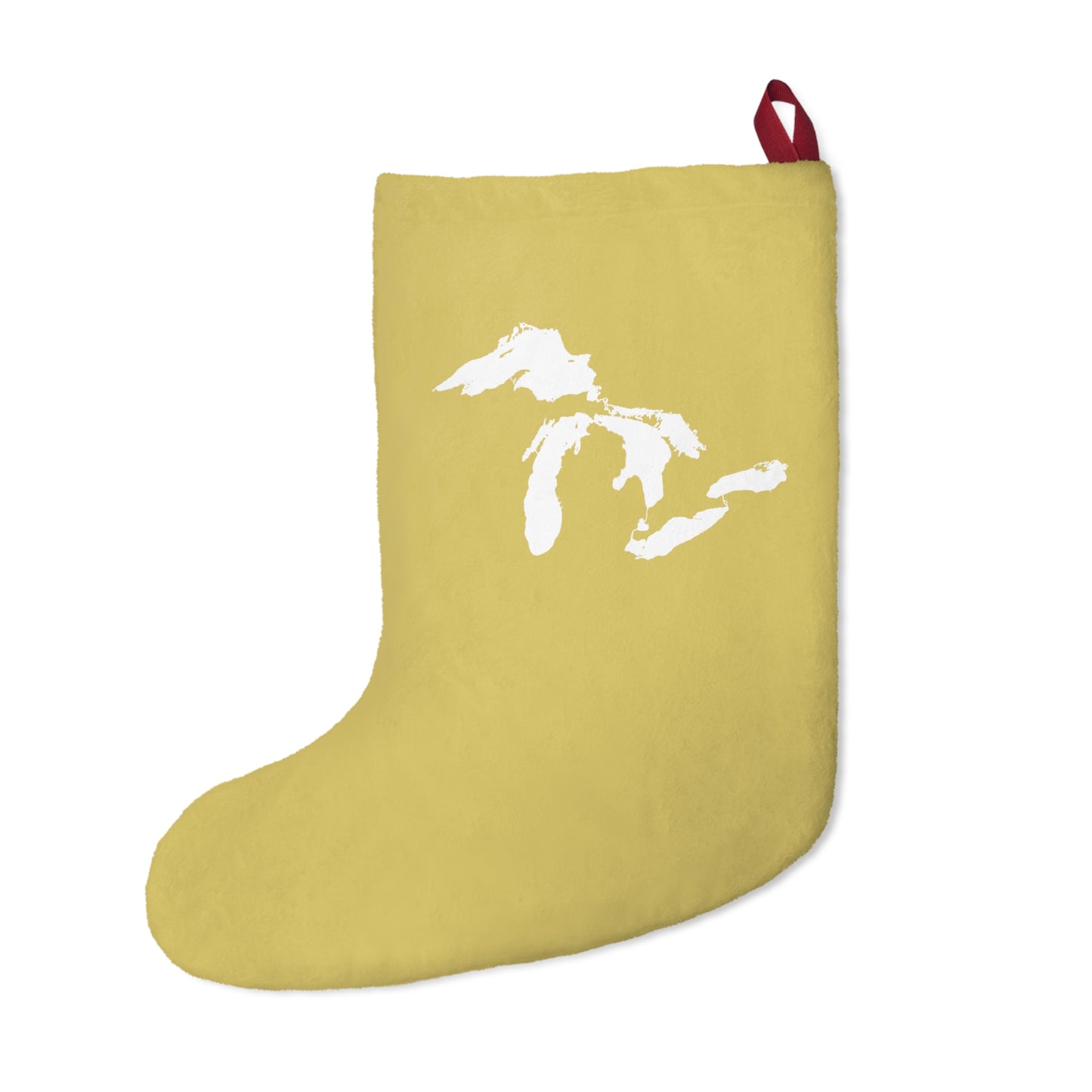 Great Lakes Christmas Stocking | Plum Yellow
